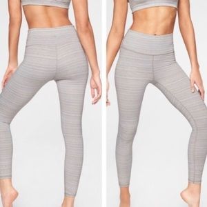 Athleta “Jacquard High Rise legging”, size small.